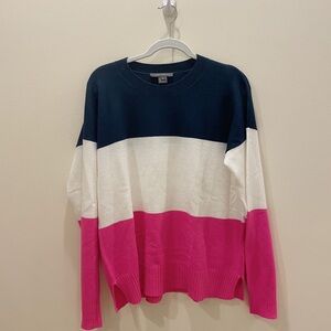 French Connection Color Block Sweater